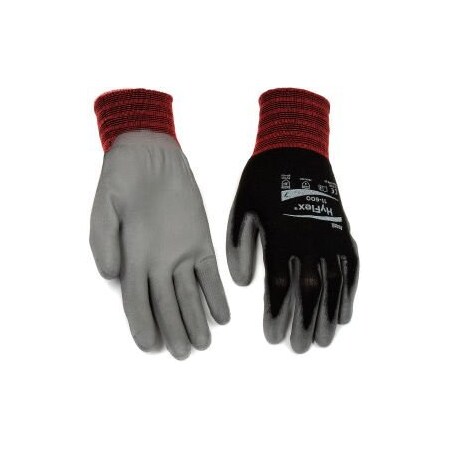 Ansell HyFlex® Lite Polyurehtane Coated Gloves, Ansell 11-600, Size 9, Black/Gray, 1 Pair - Pkg Qty 12 205653